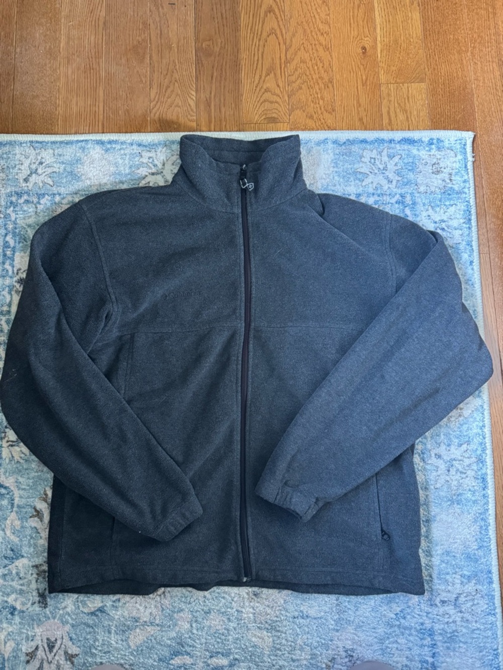 Columbia men's Full-Zip Charcoal Fleece Jacket